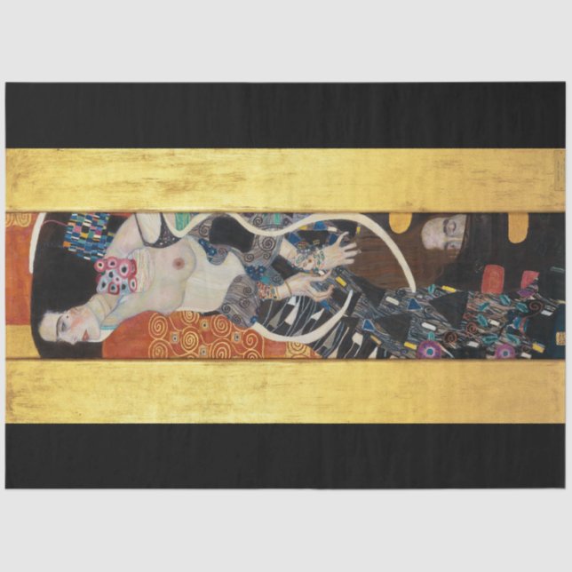 Judith II (Salome) von Gustav Klimt Seidenpapier (Vorderseite)