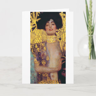 Judith (Lady in Gold), Gustav Klimt Karte
