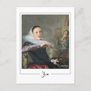 Judith Leyster #4 - Fine Art Postcard Postkarte