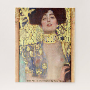 Judith mit Kopf Holofernes von Gustav Klimt Puzzle
