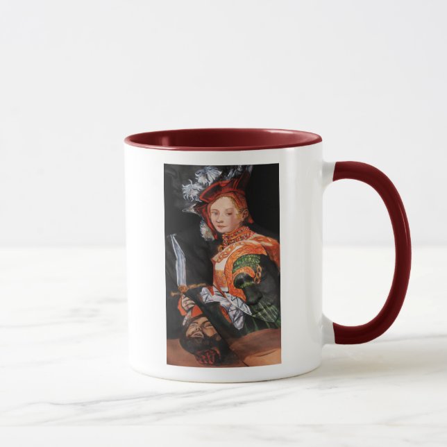 Judith mit Kopf von Holfernes Tasse (Rechts)