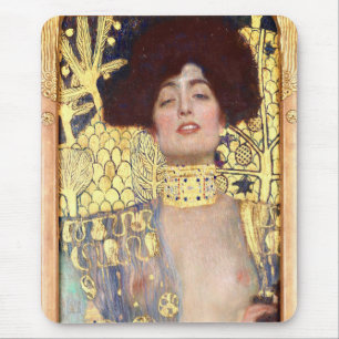 Judith und der Kopf des Holofernes von Gustav Klim Mousepad