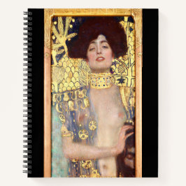 Judith und der Leiter von Holofernes von Gustav Kl Notizbuch