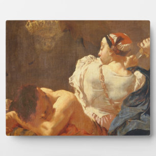 Judith und Holofernes Fotoplatte