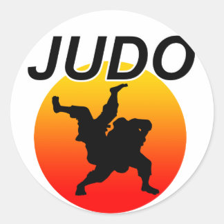 JUDO2 RUNDER AUFKLEBER