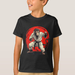 Judo-Affe Jiu-Jitsu Taekwondo Kung Fu Judo T-Shirt