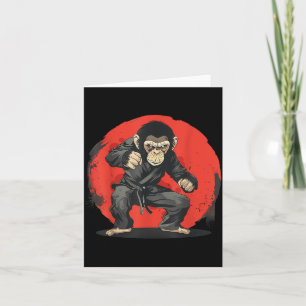 Judo Affe Taekwondo MMA Jiu-Jitsu Kung Fu Affe Karte