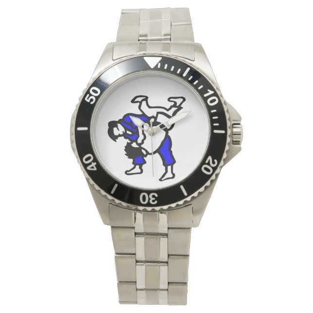 Judo Armbanduhr (Vorderseite)