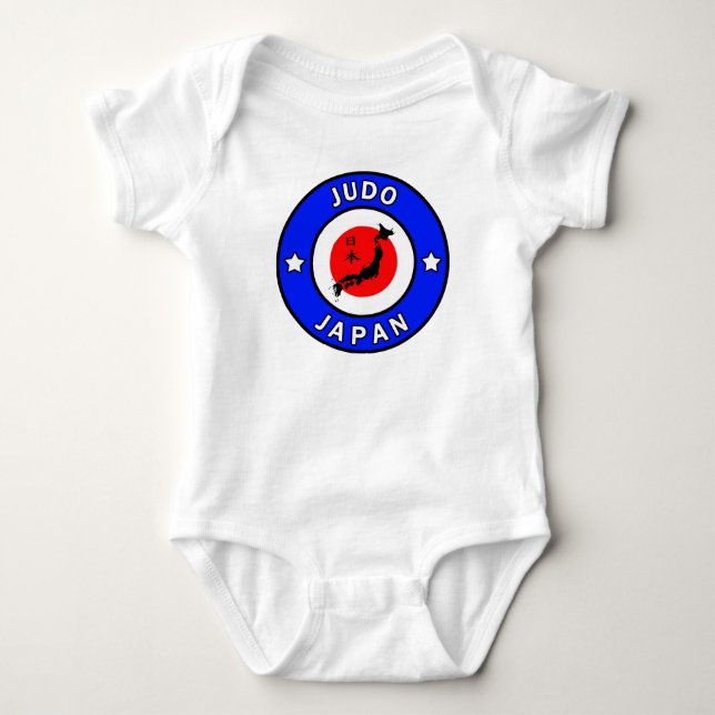 Judo Baby Strampler (Vorderseite)