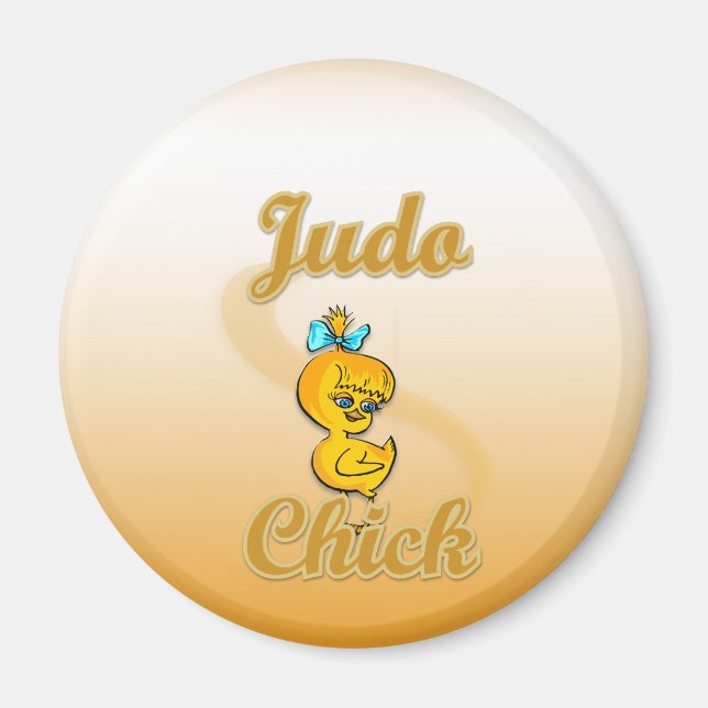 Judo Chick Magnet (Vorne)