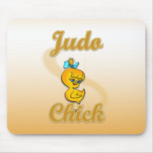 Judo Chick Mousepad