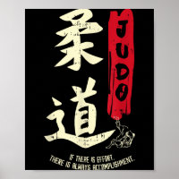 Judo Cool Japanisches Symbol Judoka Martial Arts