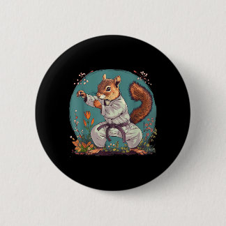 Judo Eichhörnchen Natur Taekwondo Karate MMA Eichh Button