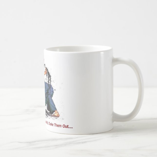 Judo erdrosselt heraus tasse (Rechts)