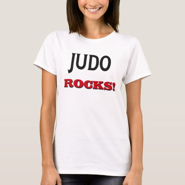 Judo-Felsen T-Shirt (Vorderseite)