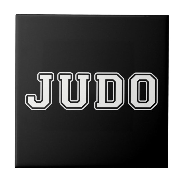 Judo Fliese (Vorderseite)