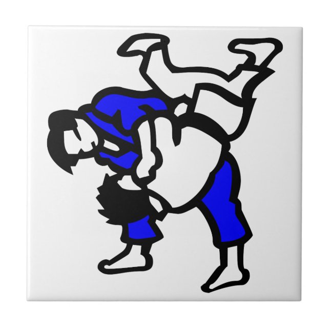 Judo Fliese (Vorderseite)