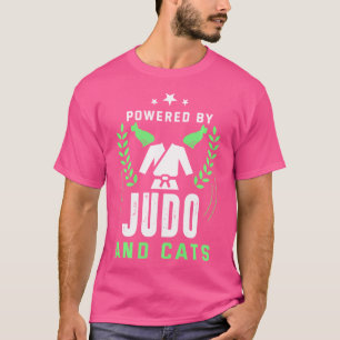 Judo Funny Cat Lover Sport Martial Art Spaß Judok T-Shirt