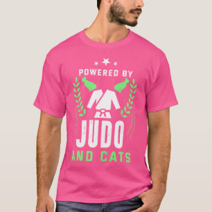 Judo Funny Cat Lover Sport Martial Art Spaß Judok T-Shirt