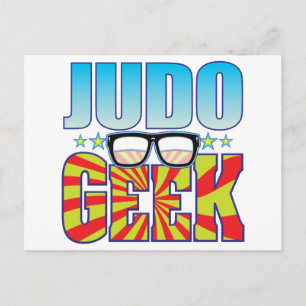 Judo Geek v4 Postkarte