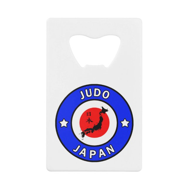 Judo Geldbeutel Flaschenöffner (Vorderseite)