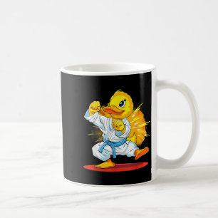 Judo-Gummiente Natur-Kickboxen Taekwondo Kaffeetasse