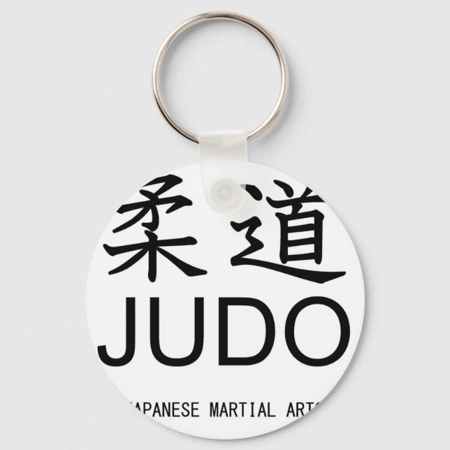 Judo-japanische Kampfkunst- Schlüsselanhänger (Vorderseite)