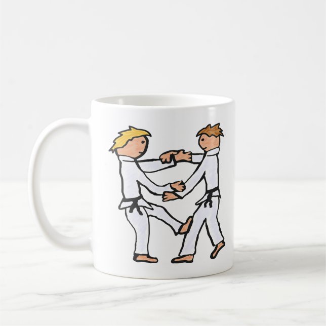Judo Kaffeetasse (Links)