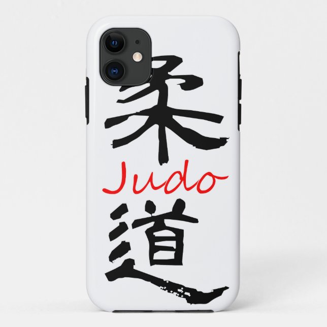 Judo-Kalligraphie iPhone 5/5S Fall Case-Mate iPhone Hülle (Rückseite)
