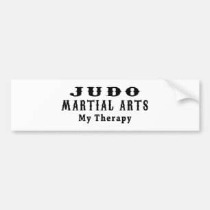 Judo-Kampfkünste meine Therapie Autoaufkleber
