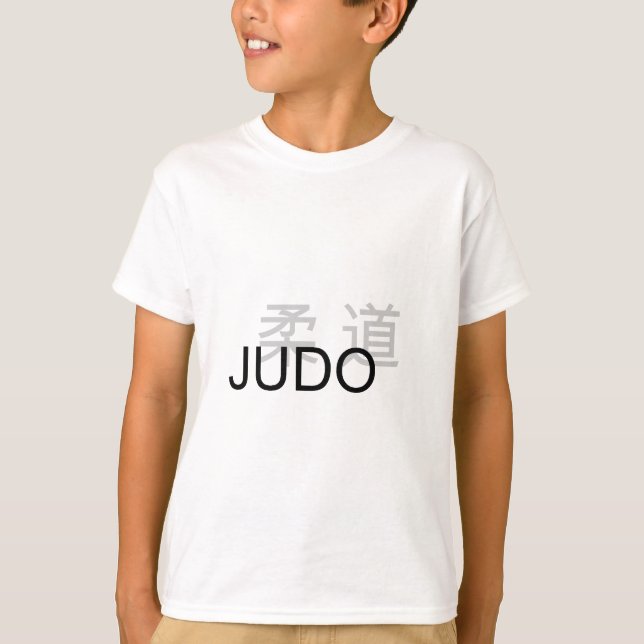 Judo-Kanji T-Shirt (Vorderseite)