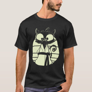 Judo-Katze Coole Judoka-Katze T-Shirt