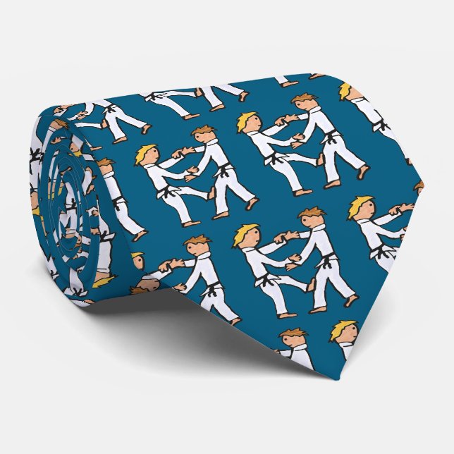 Judo Krawatte (Gerollt)