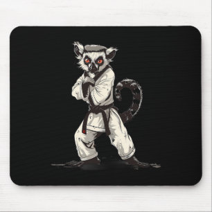 Judo Lemur Natur Kickboxen Taekwondo Kampfsport Mousepad