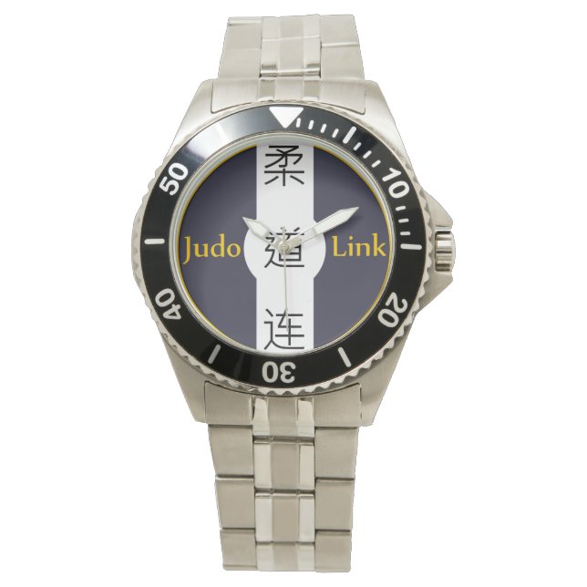 Judo Link watch Armbanduhr (Vorderseite)