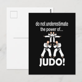 Judo Martial Arts Self Defense Taekwondo Judo Postkarte