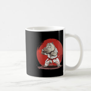 Judo Nilpferd Natur Kickboxen Taekwondo Kampfsport Kaffeetasse
