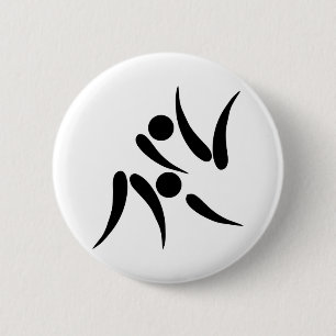 Judo-Olympia-Piktogramm 2005 Button