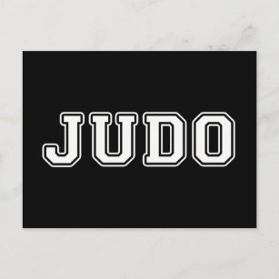 Judo Postkarte