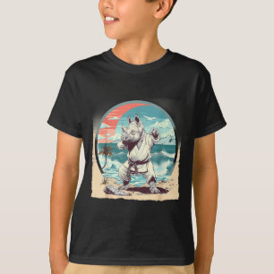 Judo Rhino Nature Kickboxen Taekwondo Kampfsport T-Shirt