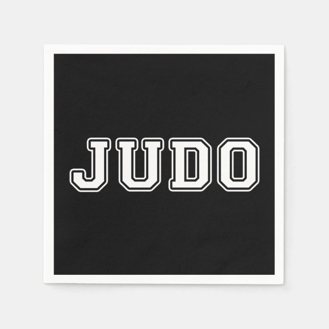 Judo Serviette (Vorderseite)