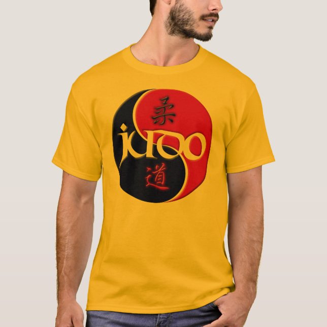 Judo Yin Yang T - Shirt (Vorderseite)