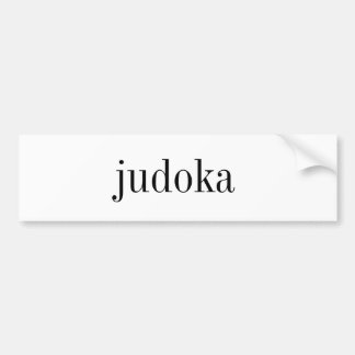 judoka Autoaufkleber