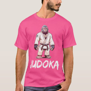 Judoka Gorilla Japanisch Martial Arts Judo T-Shirt