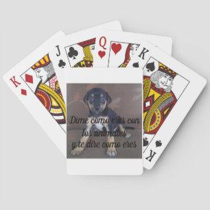 Juego de cartas Dime como eres con Animal Spielkarten