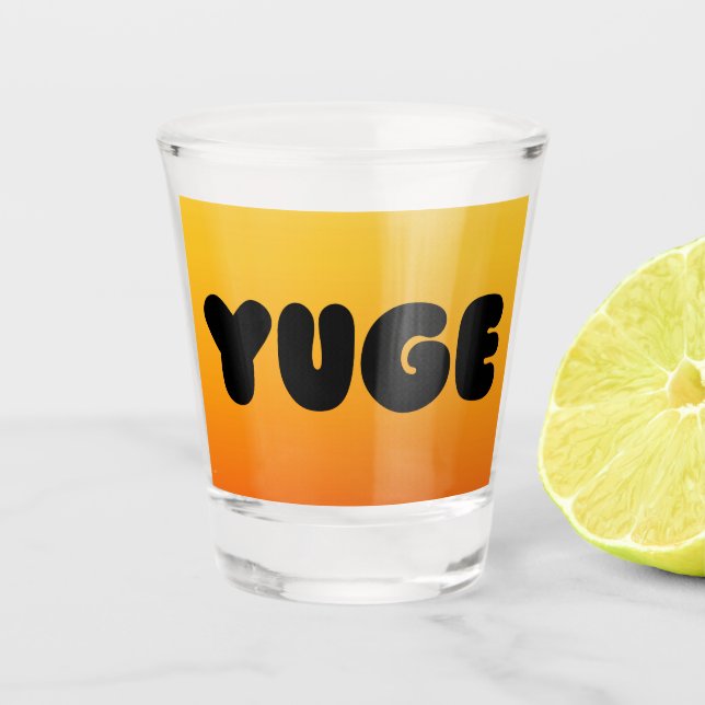 JUGE DESIGN SHOT GLASS SCHNAPSGLAS (Vorderseite)