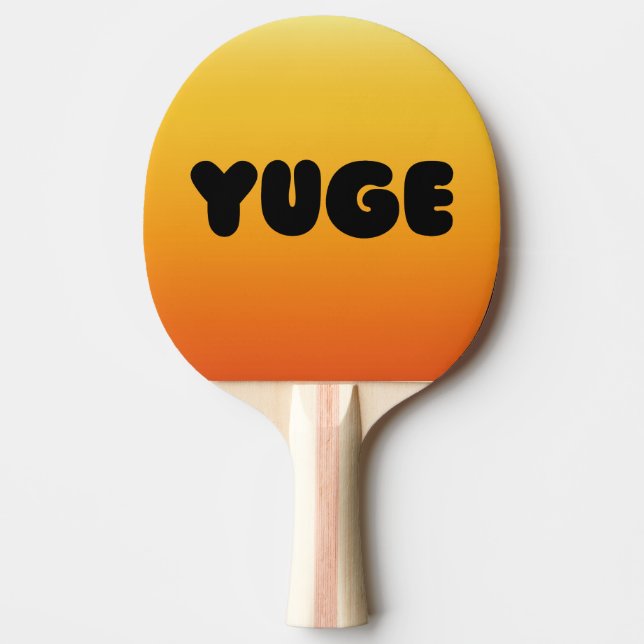 JUGE! PING PONG PADDLE TISCHTENNIS SCHLÄGER (Vorderseite)