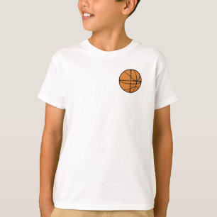 Jugend-Basketball-Schießen-Strecken-Shirt T-Shirt