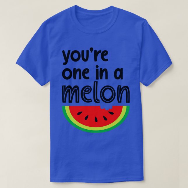 JUGEND eins in einem Melon Niedlich Watermelon Fru T-Shirt (Design vorne)