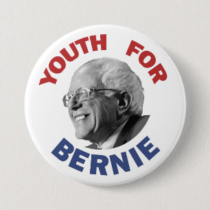 Jugend für Bernie Button